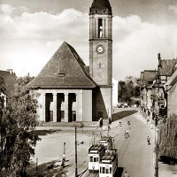 Die Lutherkirche (historisches Foto)
